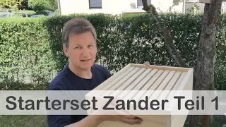 Das Starterset für den Imker mit Zander Teil 1