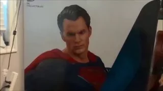 Batman v Superman Dawn of Justice DC Superman Statue Unboxing  FOR SALE.