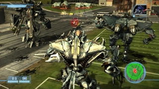 [Epic Modding] Transformers The Game: [A.I vs A.I] Megatron,Grindor,Starscream vs Optimus Prime