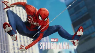 Spider-Man PS4: Advanced Suit Free Roam & Combat Gameplay (Fisk Hideout, Demon Warehouse)
