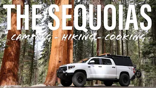 Sequoia & Kings Canyon National Parks - Weekend Camping, Hiking & Cooking Out Of My Truck