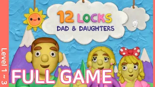 12 LOCKS Dad and Daughters Full Game Walkthrough (RUD Present)