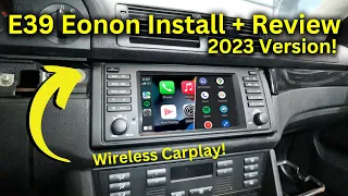 Installing the NEWEST 2023 Eonon Radio in my E39! (Install + Review)