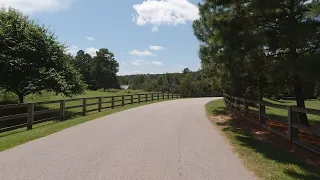 Summer Countryside Drive Through County Parks | Driving Sounds for Sleep and Study