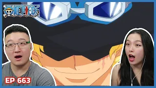 SABO IS BACK?! NANI?! | One Piece Episode 663 Couples Reaction & Discussion