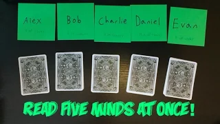 Read Five Minds At Once: Mind Blowing Card Trick Revealed!