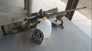 300 WSM vs Milk Jug at 1000 Yards - LRSU Milk Jug Challenge Jim Langstein #14