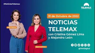 #NoticiasTelemax con Cristina Gómez Lima y Alejandra León | 02 de Diciembre del 2022