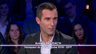 Armel Le Cléac'h - On n'est pas couché 11 février 2017 #ONPC
