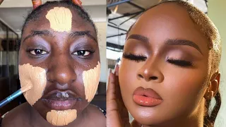 UNBELIEVABLE 🔥😱 MUST WATCH VIRAL BRIDAL MAKEUP AND GELE TRANSFORMATION 😳 MAKEUP TUTORIAL💄