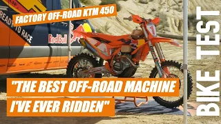 We Rode Dante Oliveira's FACTORY KTM 450 | Bike Test