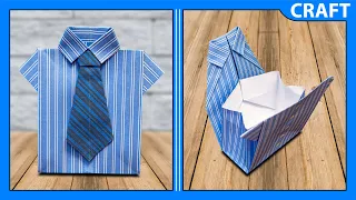 DIY Shirt Gift Bag | Father's Day Gift Ideas