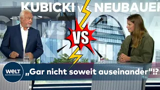 KUBICKI vs. NEUBAUER - ALT vs. JUNG - Streit um die "richtige" Klimapolitik