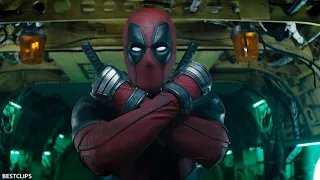 X - Force Plane Scene best scene | Deadpool 2 ( 2018 )( 4K ULTRA HD )