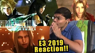 Final Fanasy VII Trailer & Gameplay Reaction - TIFA!!!