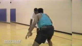 Shaquille O'Neal Played 1-on-1 with Ahmad Rashad (1992.06.07)