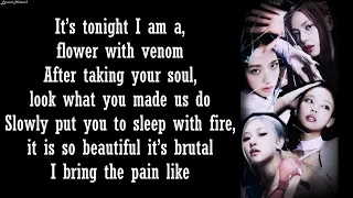 BLACKPINK - Pink Venom |English Version| Lyrics