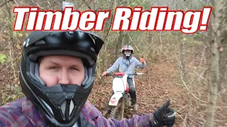 Dirt Biking In The TN Hills with my boys! Chaos!