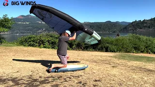 2 tips to getting onto foil easier and faster | WING FOILING.