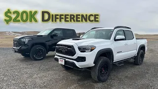 Which one should you buy? 2023 Toyota TUNDRA TRD Pro or 2023 Toyota TACOMA TRD Pro?