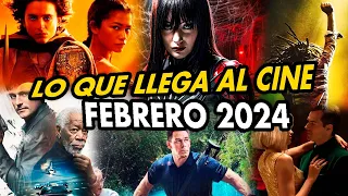 Estrenos de CINE FEBRERO 2024! Películas más esperadas!