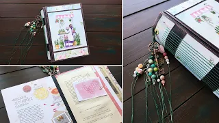 Daphne's Diary Junk Journal Flip-Through | Handmade Book | Magazine Journal