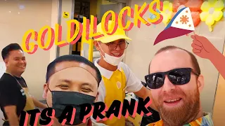 Hilarious English Pranks on Dimsum Break & Goldilocks Staff - Fan Giveaways - and shoutouts