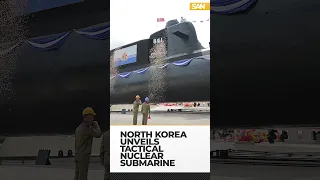 North Korea unveils tactical nuclear submarine