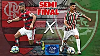 CLÁSSICO FLAMENGO X FLUMINENSE SIMULAÇÃO DA SEMI-FINAL DO ESTADUAL PES 2019