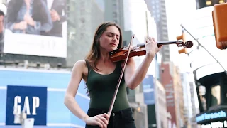 Unexpected Violin Concert in Times Square NYC - Watch people's reaction!!!