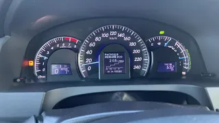 Camry v50 2.0 разгон до 100км/ч