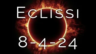 1662-IT INDAGINE, ECLISSI 8 - 4 - 2024 - Ipnosi Esoterica ∞ Lucio Carsi