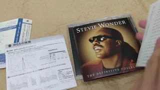 [Unboxing] Stevie Wonder: The Definitive Collection [Hi-Res CD (MQA x UHQCD)] [Limited Release]