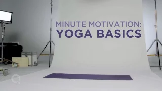 Beginner Yoga Flow | Minute Motivation with Elise Ivy