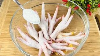 Spanish families buy chicken feet by the kilo! So delicious that we eat them all the time!