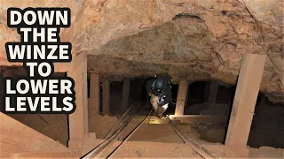 Big Day Exploring The Minerals, Ladders, Stopes and Winze Shaft in the Silver Cloud Mine part 2 of 2