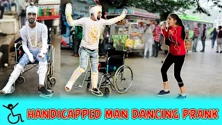 Handicapped Person Dancing Prank | Pranks In India | Aawara Boys