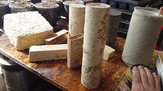 Overview of Hemp Construction composites, Hemp fiber with various binders