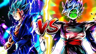 PUR VEGITO BLUE VS ZENKAI 7 FUSION ZAMASU - Dragon Ball Legends