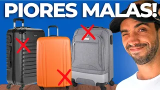 8 PIORES MALA DE MÃO! (NÃO compre essas malas)