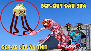 GTA 5 SCP-Quỷ Đầu Sữa Và SCP-Xe Lửa Ăn Thịt Hợp Nhất Lại Thành Một Tiến Hóa Lên Hình Đạng Siêu Việt