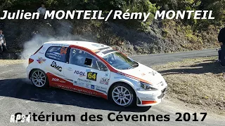 59ème Rallye/Critérium des Cévennes 2017 Julien MONTEIL/Rémy MONTEIL Peugeot 307 F2000/14