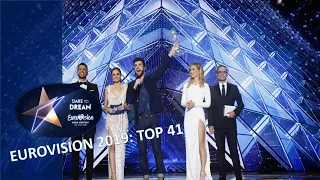 Eurovision 2019: My top 41