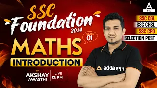 SSC CGL/ CHSL/ CPO 2024 | Maths Classes By Akshay Awasthi | Syllabus Introduction