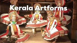 Kerala Traditional Dance Forms in Kochi Airport