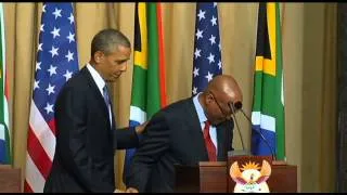 President Barack Obama visits South Africa