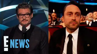 Pedro Pascal REACTS to Kieran Culkin’s “Suck It” Comment at 2023 Emmys | E! News