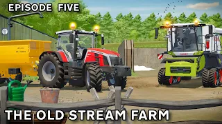 STOP TRAIN, COME BACK!! | The Old Stream Farm | FS22 - Episode 5