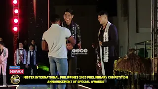 MISTER INTERNATIONAL PHILIPPINES 2023 PRELIMINARY COMPETITION ANNOUNCEMENT OF SPECIAL AWARD WINNERS