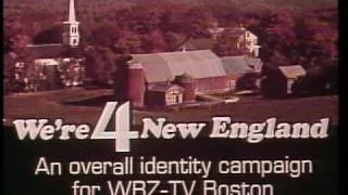 WBZ-TV "We're 4" Station Promos 1976